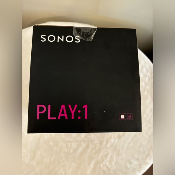 Sonos Play: 1 Compact Wireless Smart Speaker (Black) NIB - Picture 14 of 14